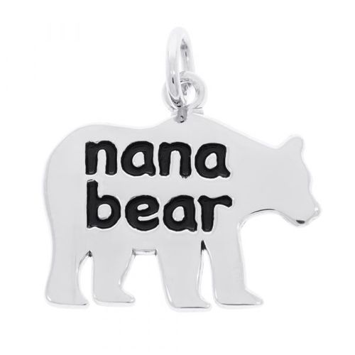 Nana Bear Charm - 14k Gold - 10-1912-0-14KW