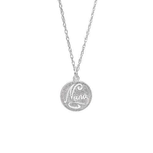 Nana Disc Necklace Set - Sterling Silver - 29-2428-87-SS