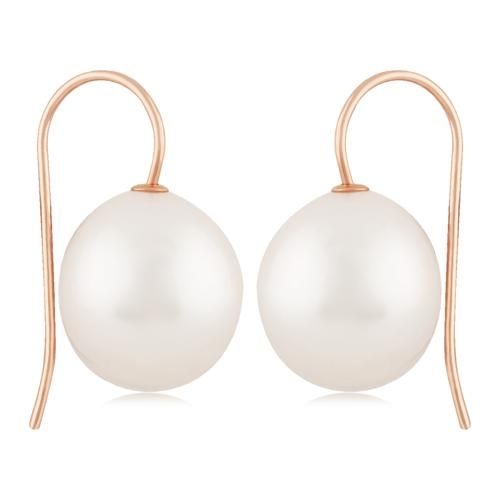 14kr 12mm Baroque Pearl Drop Earrings - 14275FPRG