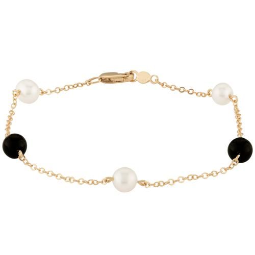 14ky Multi Prl-ox Bracelet 7in Bracelet - 902095FPOX7