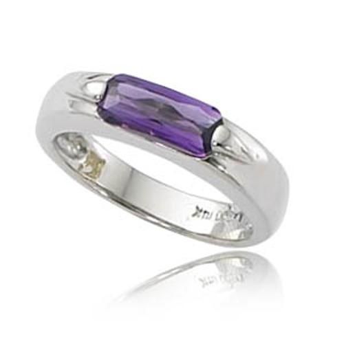 10x4 Bag Chkbd Amy Ring - 70409am-ss - Sterling Silver
