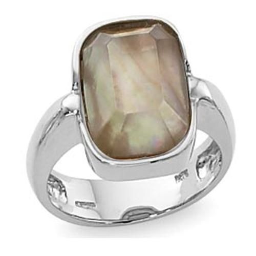 14x10 Heirloom Cushion Bronze Mother Of Pearl Dbl.t Ring