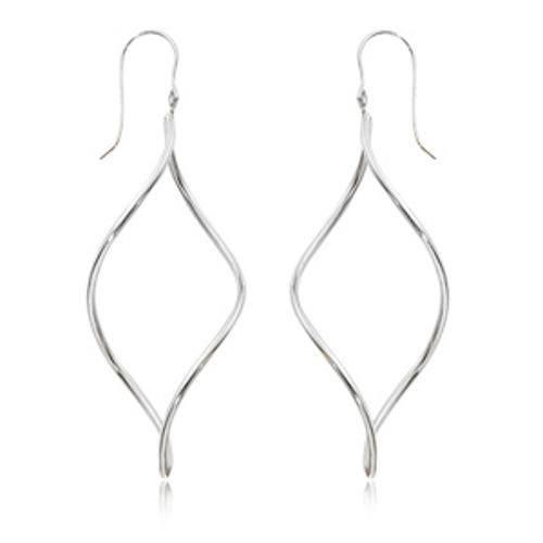 Fashion Open Lantern Drop Earrings - 13055-ss - Sterling Silver