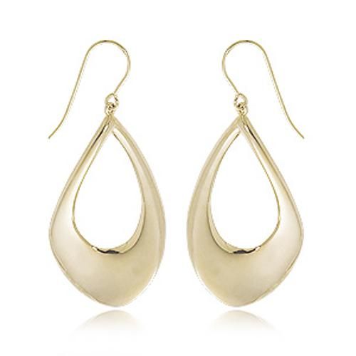 Fashion Pearshaped Drop Earrings - 4185 - 14k Yellow Gold