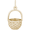 Nantucket Basket Charm Gold Plated - 10-3323