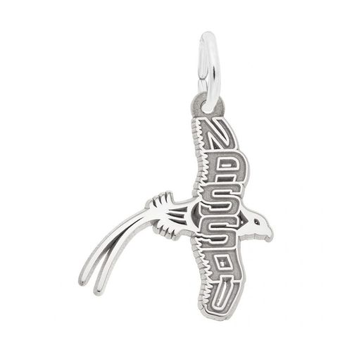 Nassau Longtail Bird Charm - Sterling Silver - 10-2229-s