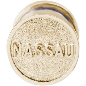 Nassau Sand Capsule Charm - Gold Plated