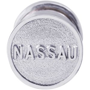 Nassau Sand Capsule Charm - Sterling Silver