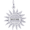 Nassau Sun Large Charm - 14K White Gold