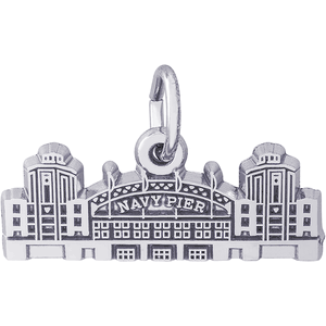 Navy Pier Charm - 14K White Gold - 10-2449