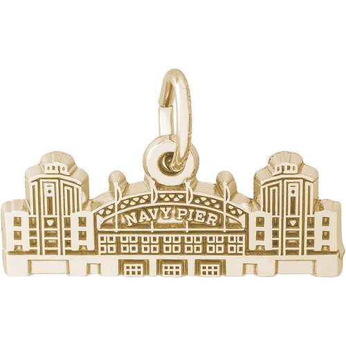 Navy Pier Charm - Gold Plated - 10-2449
