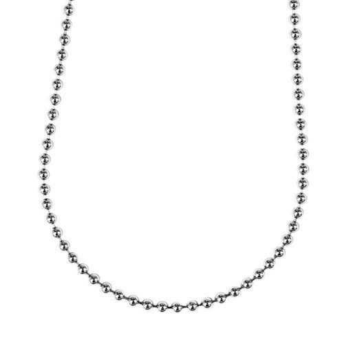 Necklace Ball 2.2mm 22in Necklace  - Sterling Silver  - 33-1002-22-SS
