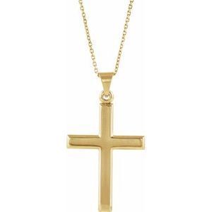 Necklace Cross Necklace  - R41025:6001:P