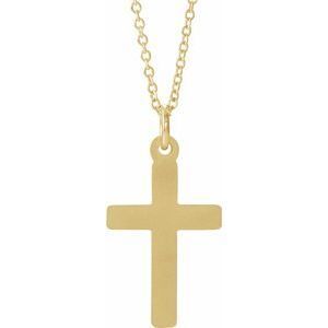 Necklace Cross Necklace  - R41111:6001:P
