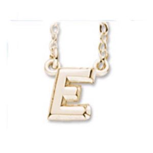 Neckname 1 Character 14K Gold - 42-9501-0-14K