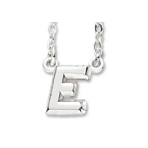 Neckname 1 Character Sterling Silver - 42-9501-0-SS