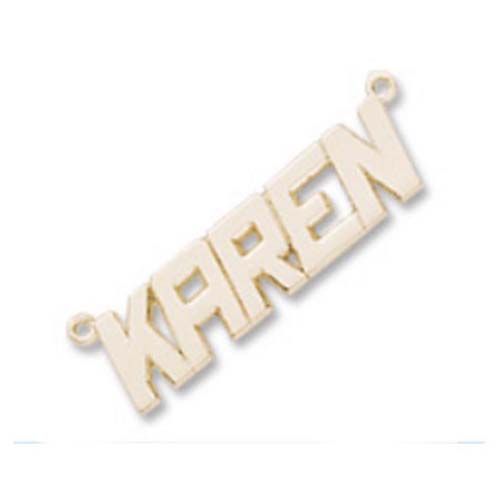 Neckname 5 Character 14K Gold - 42-8505-0-14K