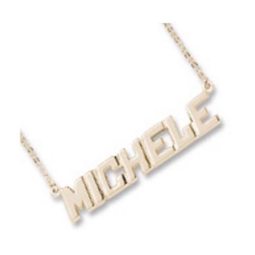Neckname 7 Character 14K Gold - 42-9507-0-14K