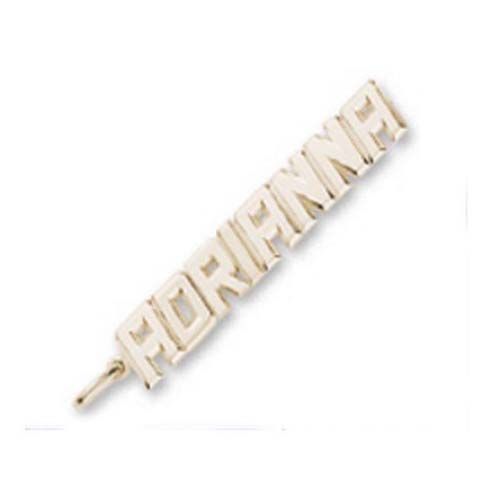 Neckname 8 Character 10K Gold - 42-8508-0-10K