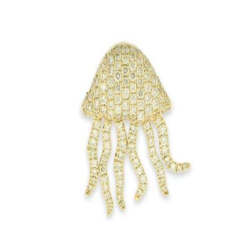 Nemati Diamond Jellyfish Pendant  - NM6531-2