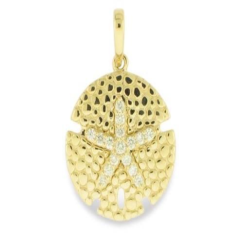 Nemati Diamond Sand Dollar Pendant  - NM6532