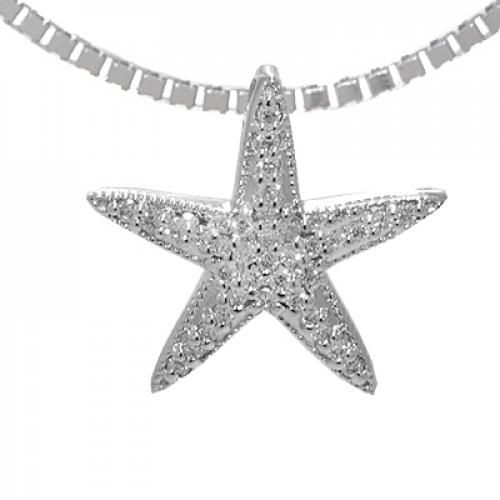 Nemati Diamond Starfish Pendant  - NM6391