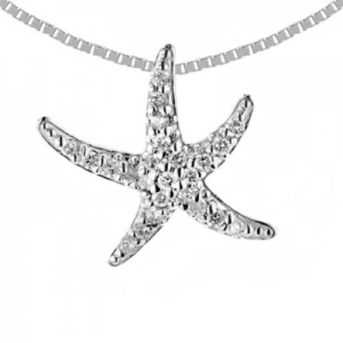Nemati Diamond Starfish Pendant  - NM6422-2