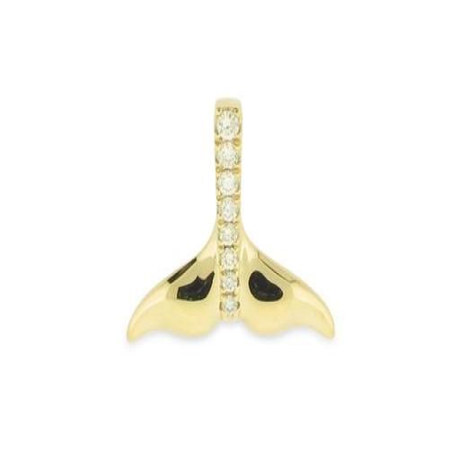 Nemati Diamond Whale Tail Pendant  - NM6488-2