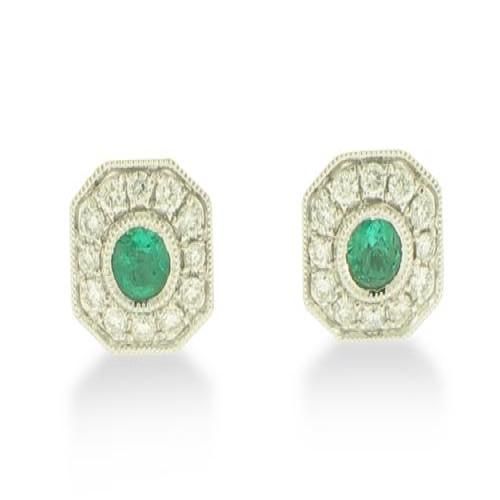 Nemati Emerald And Diamond Earrings - NME397E