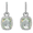 Nemati Green Amethyst And Diamond Earrings - NME335G