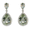 Nemati Green Amethyst And Diamond Earrings - NME337G