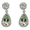Nemati Green Amethyst And Diamond Earrings - NME338G