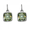 Nemati Green Amethyst And Diamond Earrings - NME343G