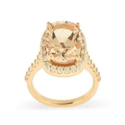 Nemati Morganite And Diamond Ring - NM3411M-5