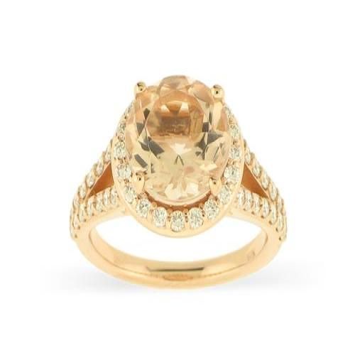 Nemati Morganite And Diamond Ring - NM3414M-2
