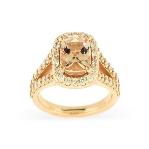 Nemati Morganite And Diamond Ring - NM3415M-2