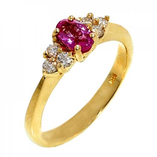 Nemati Pink Sapphire And Diamond Ring - NM3385P