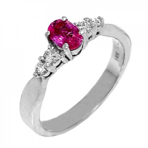 Nemati Pink Sapphire And Diamond Ring - NM3393P