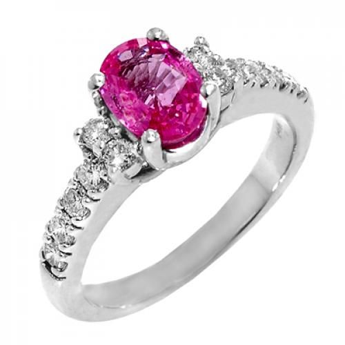 Nemati Pink Sapphire And Diamond Ring - NM3394P