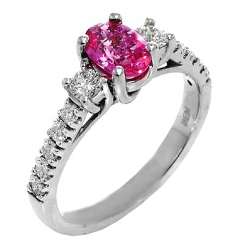 Nemati Pink Sapphire And Diamond Ring - NM3401P