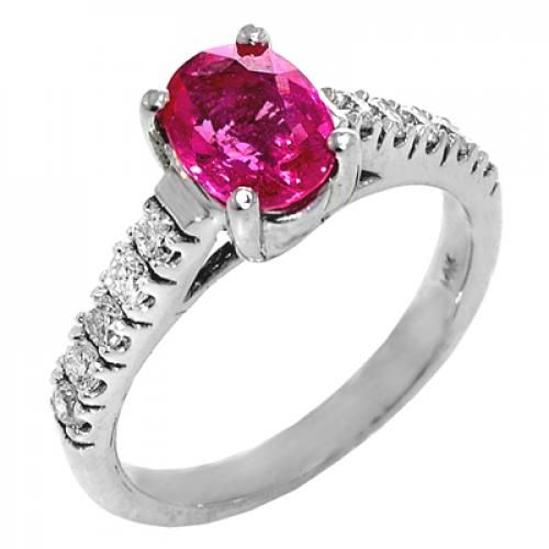 Nemati Pink Sapphire And Diamond Ring - NM3404P