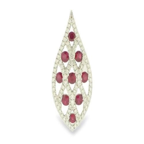 Nemati Ruby And Diamond Pendant  - NM6576R