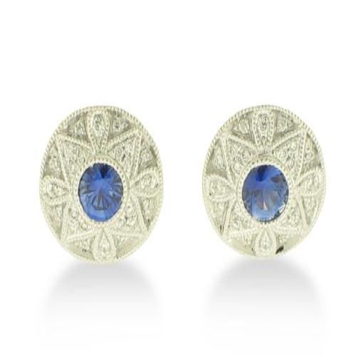 Nemati Sapphire And Diamond Earrings - NME398S