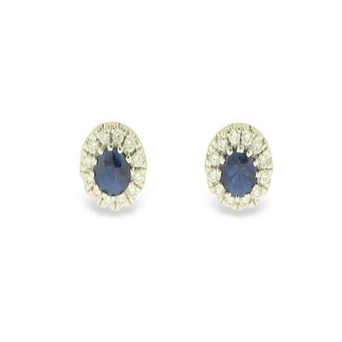 Nemati Sapphire And Diamond Earrings - NME407S-3