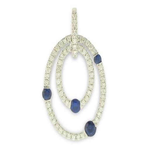 Nemati Sapphire And Diamond Pendant  - NM6536S