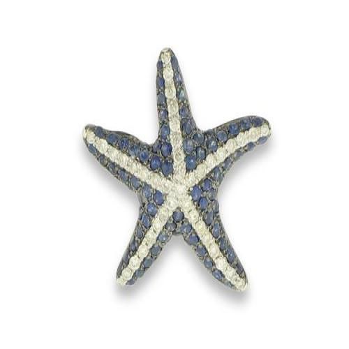 Nemati Sapphire And Diamond Starfish Pendant  - NM6465S