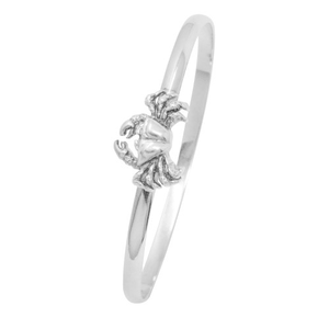 NOLA New Orleans 4mm Crab Bracelet No Wraps  7 Inch - NOCRS470