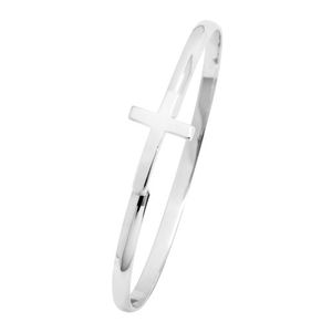NOLA New Orleans 4mm Cross Bracelet  7 Inch - NOCROS470