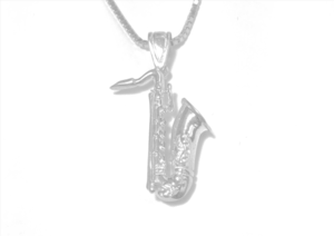 NOLA New Orleans Saxophone Pendant - NOPSSAX