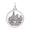 New York Skyline Charm Silver - 10-6246